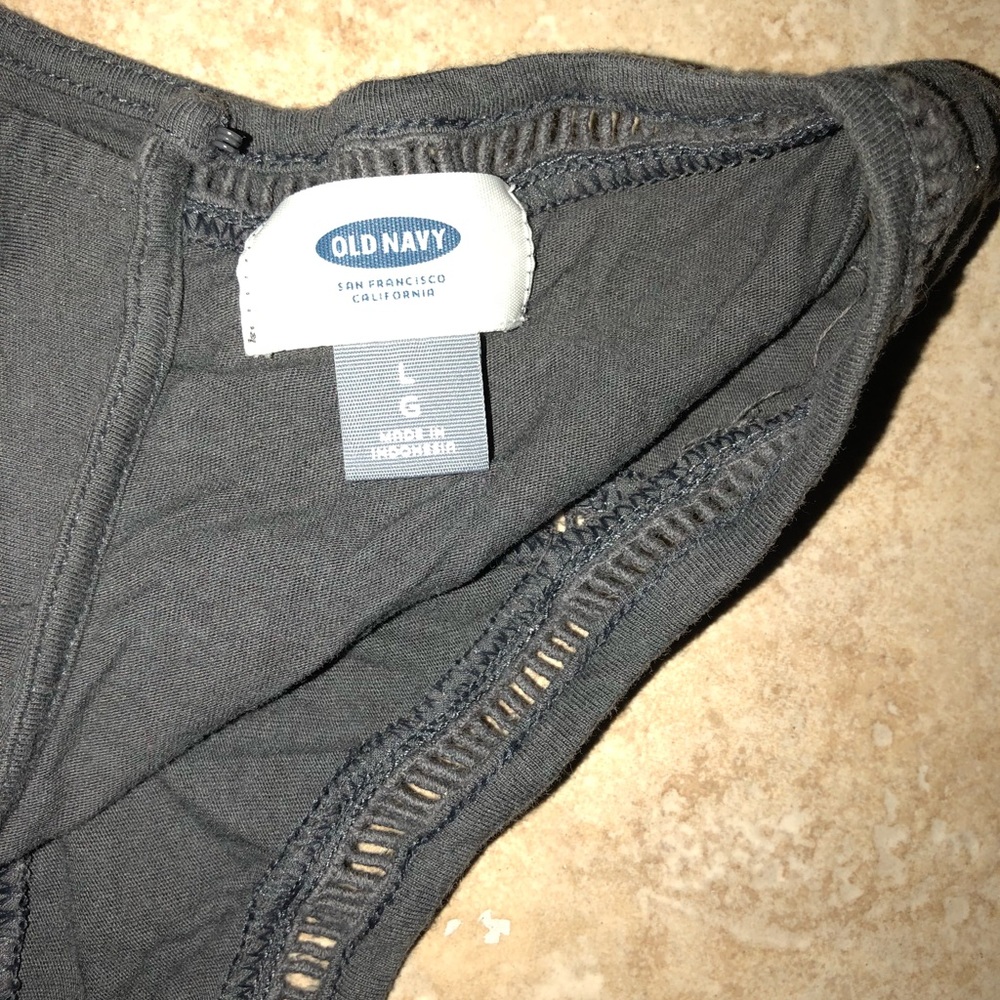 Grey Old Navy tank top